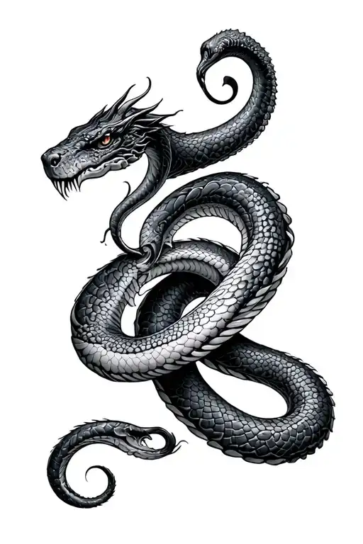 The World Serpent Coiling