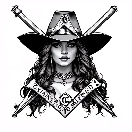 Texas Masonic Women Full Body