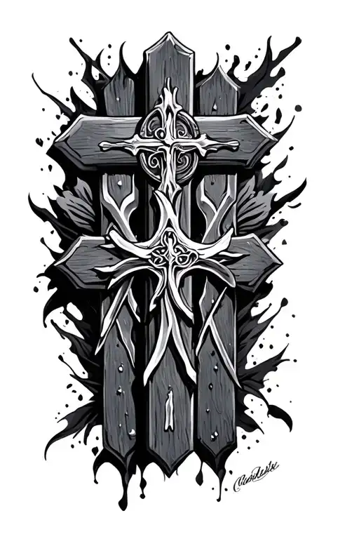 Three Crosses Mixed