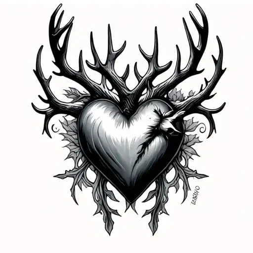 Antler Heart