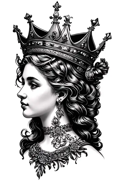 Crowns For Queens With Note Made