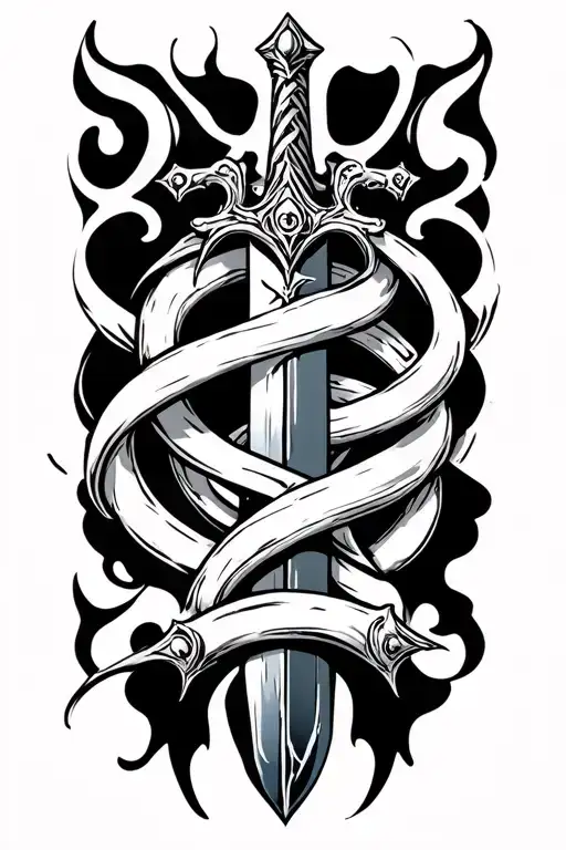 William Sword Intertwined