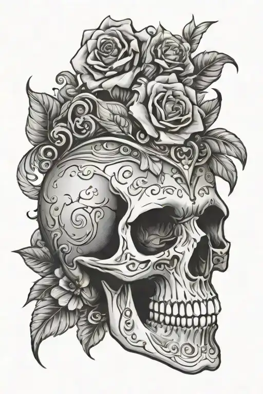 Skull Sleeve