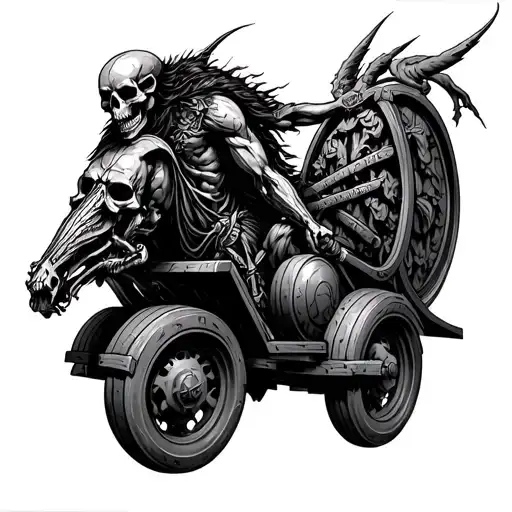 Death Raider On Chariot