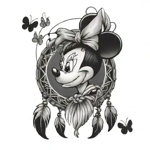 Minnie Mouse Dream Catcher