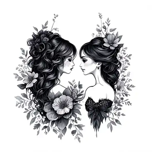 Best Friend Tattoo For Female