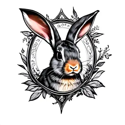 Rabbit In Frame