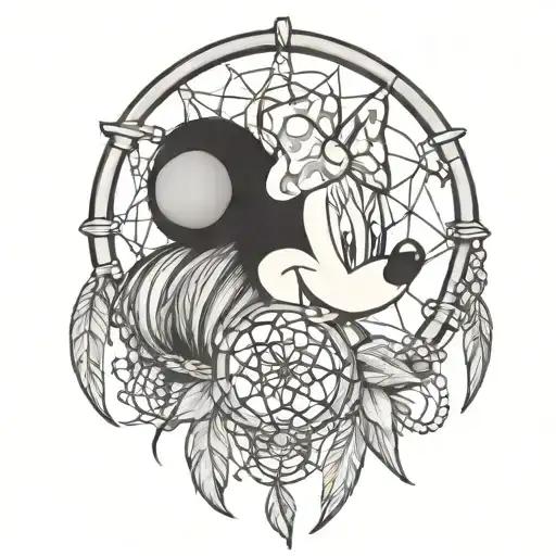 Minnie Mouse Dream Catcher