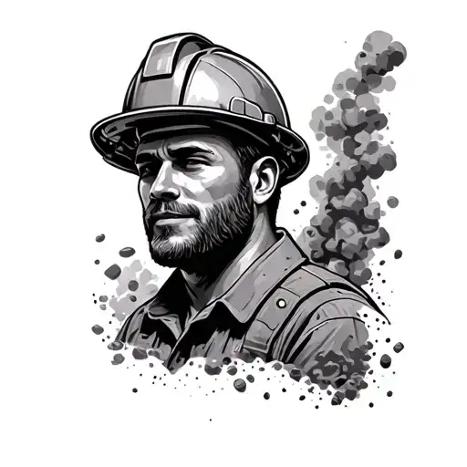 Coal Miner Hard Hat