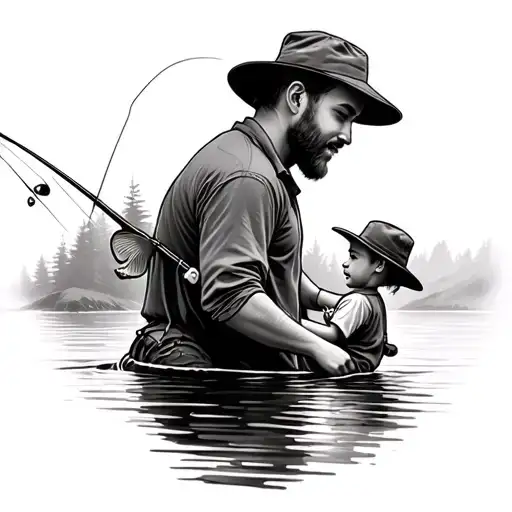 Father Son Fishing