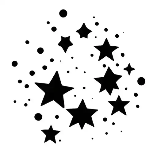 Coverup Stars And Dots