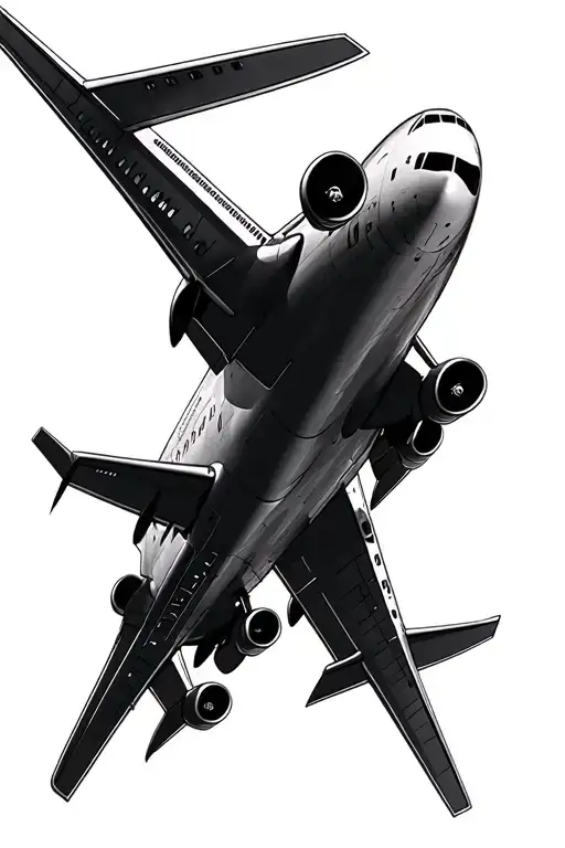747 Boeing Plane Traveling Around The World
