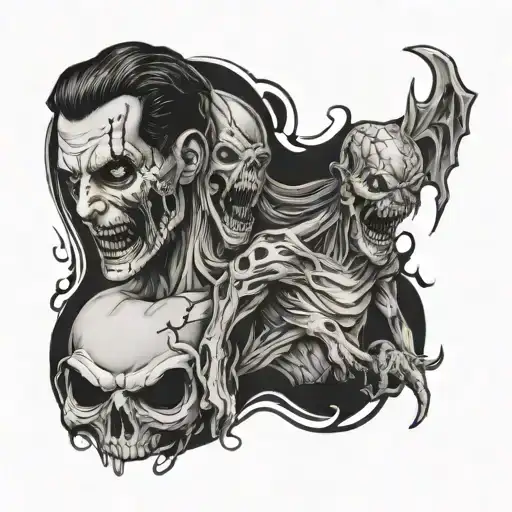 Horror Movie Sleeve