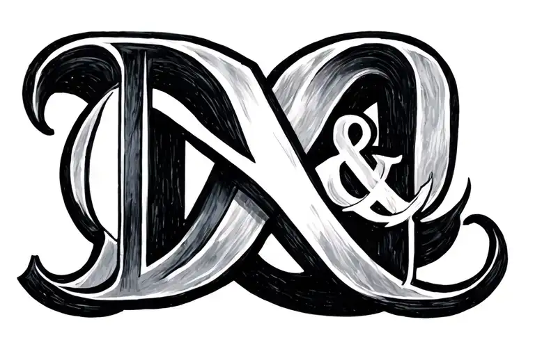 Letters D&l In Infinity Symbol