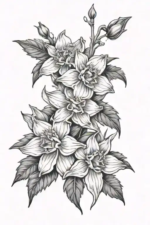 Holly And Narcissus