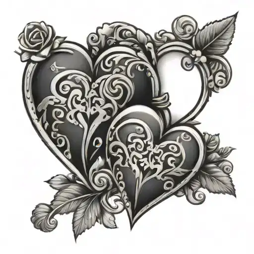 2 Hearts With Names Incorporated