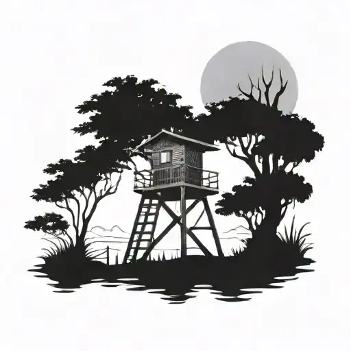 Lifeguard Tower Treehouse