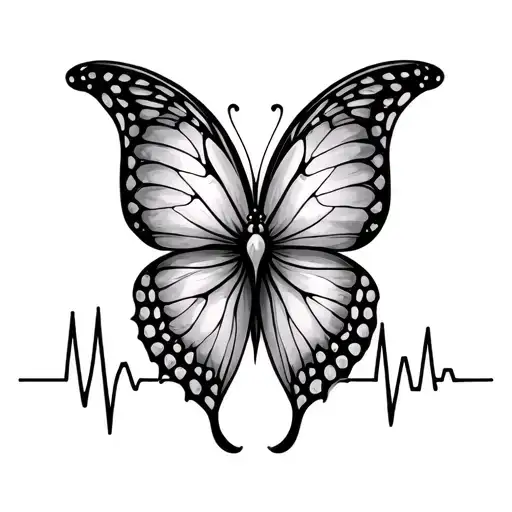 Butterfly And Heart Beat