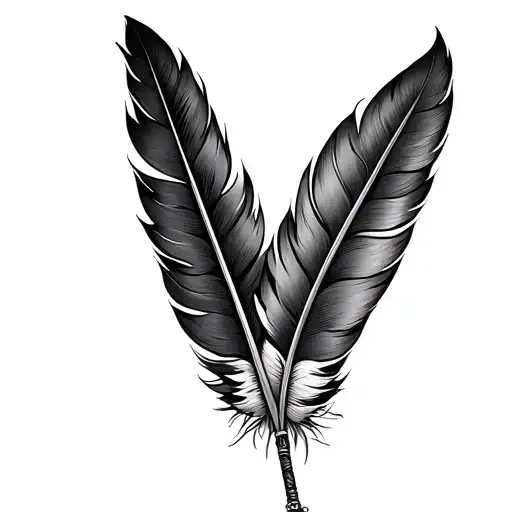 Feathers Wand Beads