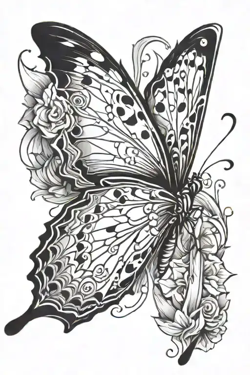 Butterfly Emerging