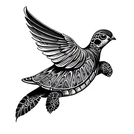 Polynesian Turtle And Dove
