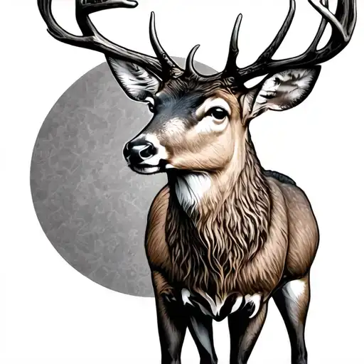 Memorial Deer Standing