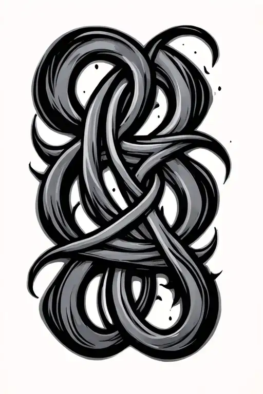 Intertwined Letter