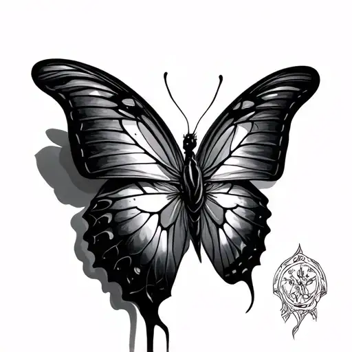 Mens Butterfly Emerging