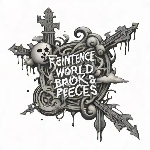 Sentence With Words When My World Broke Into Pieces You Were There Faithfully