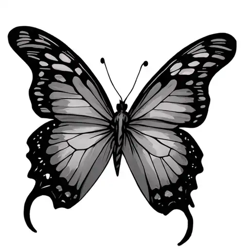 Butterfly And Cross