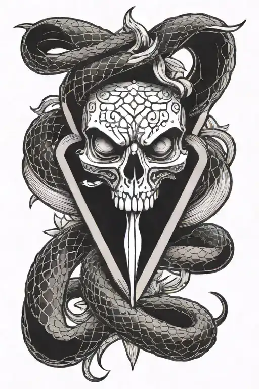 Dagger Snake Heart