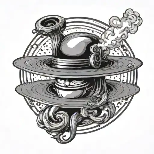 Saturn Hat & Smoking