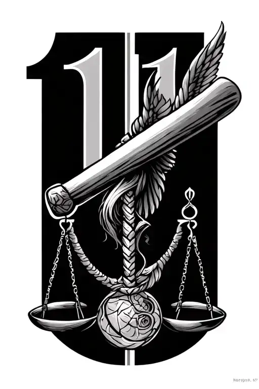 Number 11 Zodiac Sign Of Libra And Karate Single