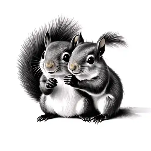 Squirrel And Hamster Boxing