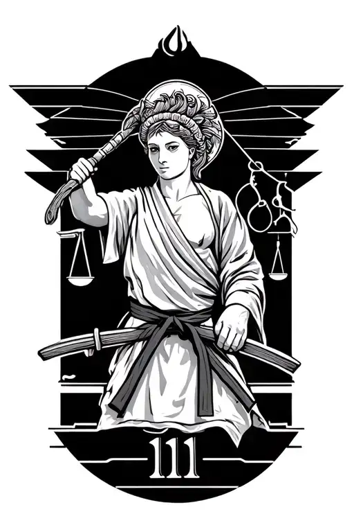 Number 11 Zodiac Sign Of Libra And Karate Single