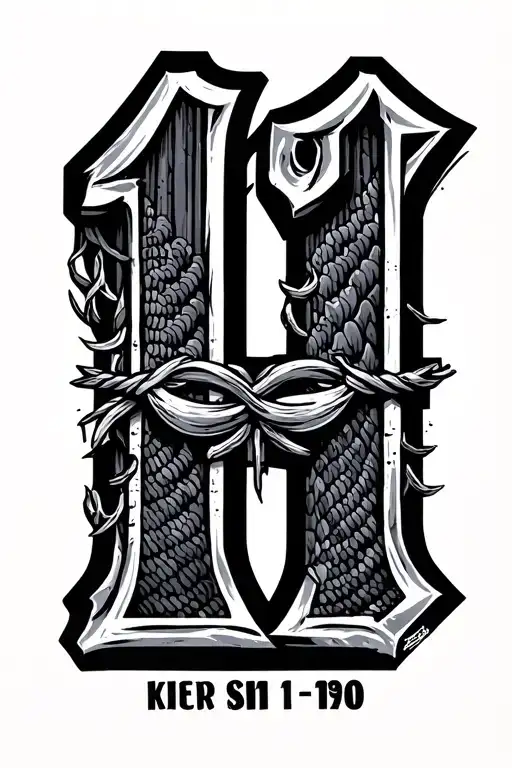 Number 11 Sign Karate And Scales