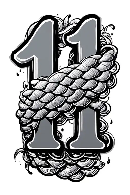 Number 11 Sign Karate And Scales