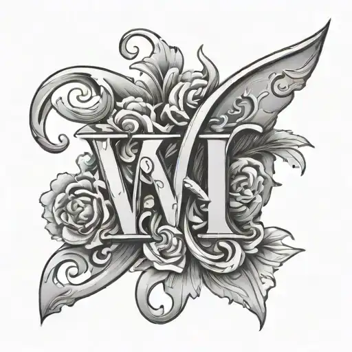 Alphabet K And N And W And G And W