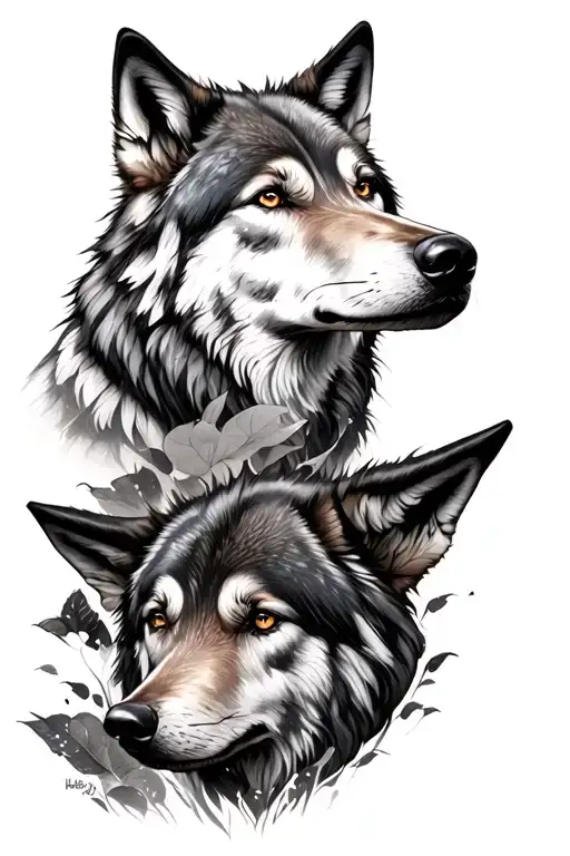 Cyotee With Field Of Wolves