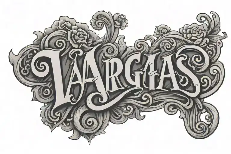 Vargas In Cool Letters