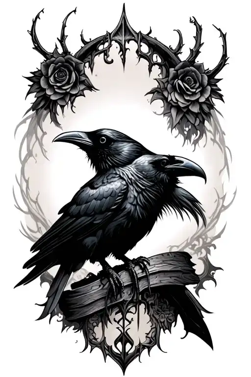 Gothic Raven