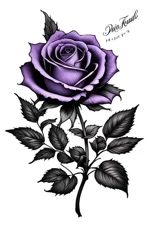 A Single Purple Rose
