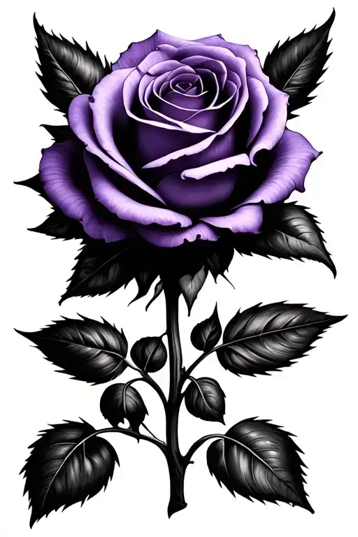 A Single Purple Rose