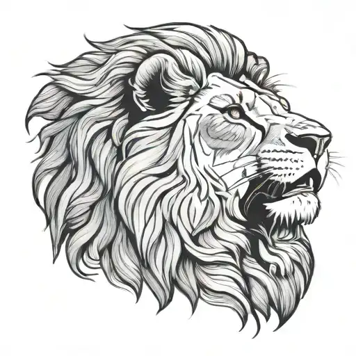 Mufasa In Realism Style