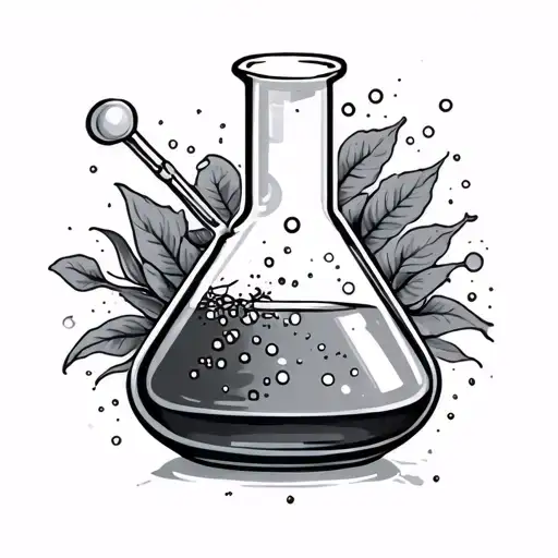 Chemistry Beaker Entwined