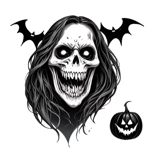 Horror Halloween Themed Arms Sleeve