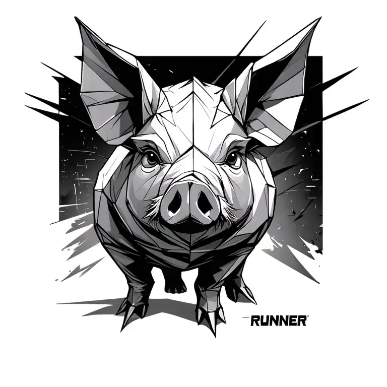 Origami Pig Blade Runner