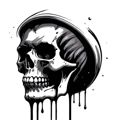 Blood Dripping Skull
