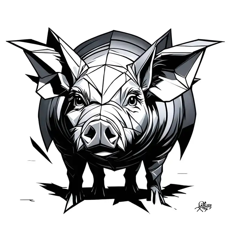 Origami Pig Blade Runner