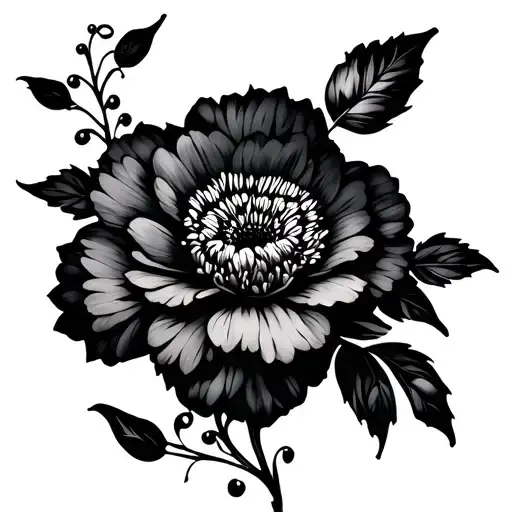 Fine Line Flower Vine Wrap